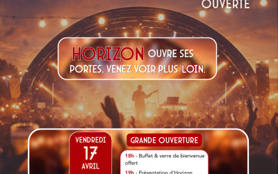 🎉 Ouverture Horizon : un nouveau lieu dédié aux artistes… et au public